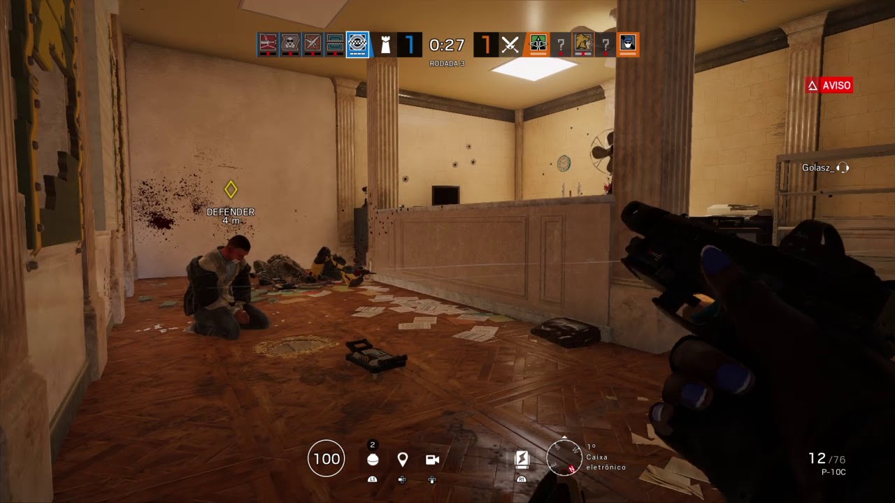 #03 - 1 vs 4 - Squad GoldenBoys #AiMeuTikin |Golasz_ - RainbowSix