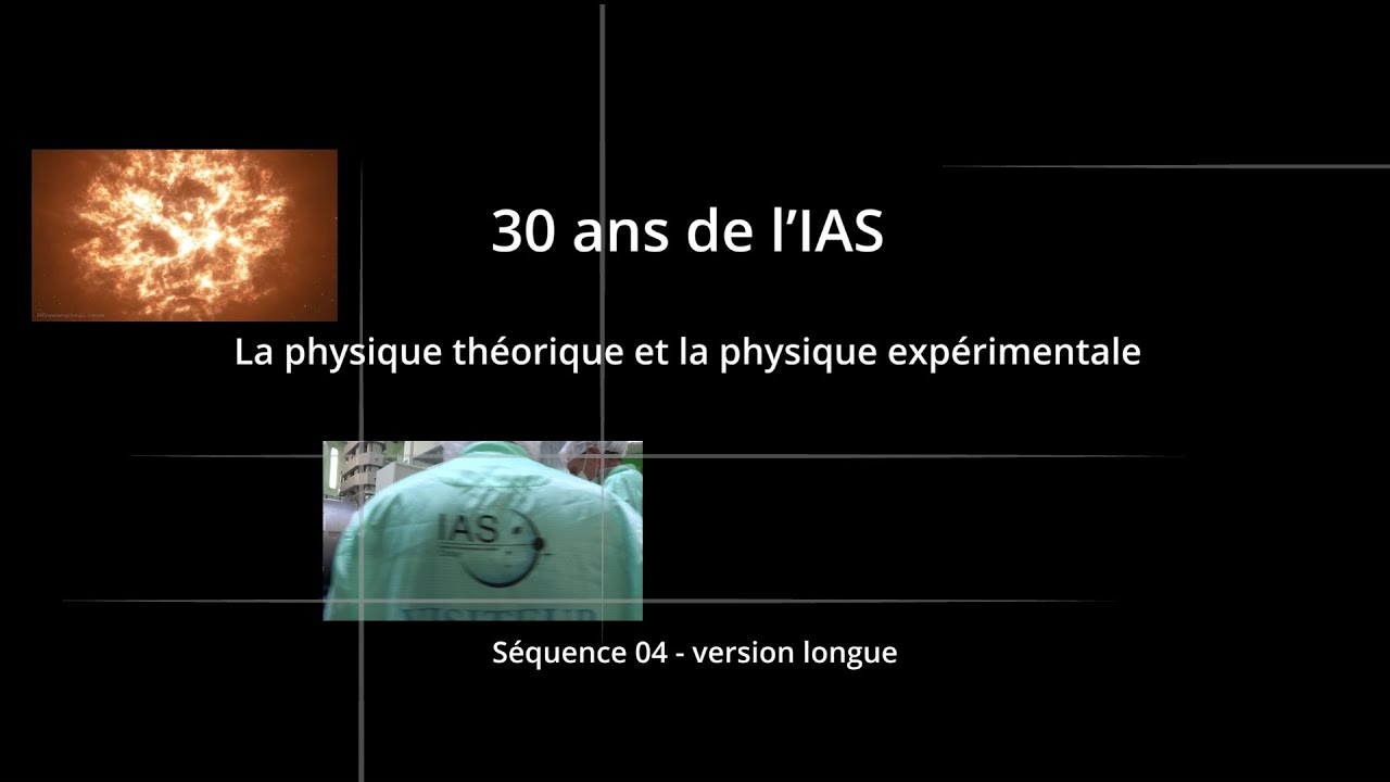 4 - La physique théorique et la physique expérimentale