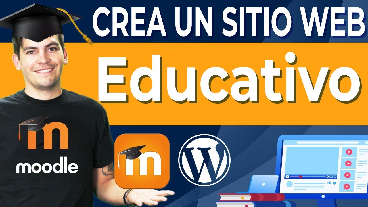 Cómo crear una página educativa LMS con Wordpress y Moodle 2020 – Tutorial de Moodle