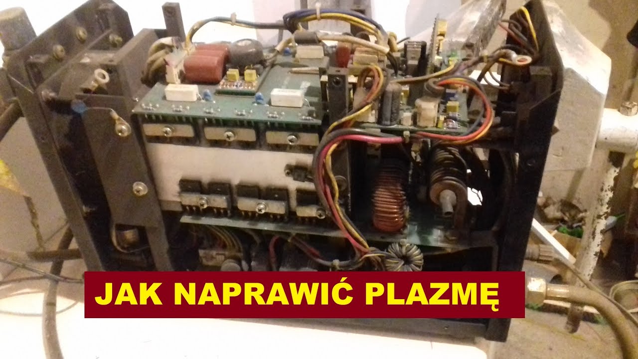 Jak naprawić przecinarkę plazmową. Co jest w środku plazmy. Budowa plazmy. Schemat plazmy.