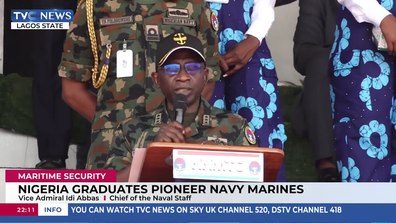 Nigeria Graduates Pioneer Navy Marines