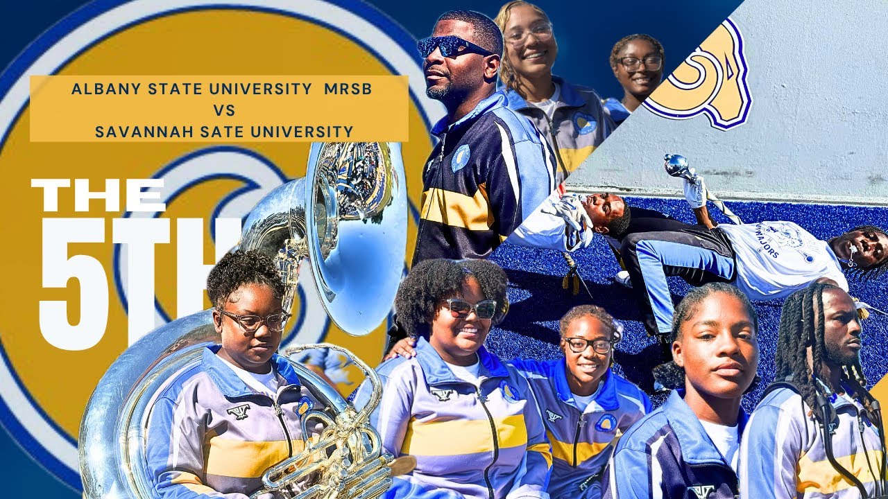 ALBANY STATE UNIVERTSITY MRSB VS SAVANNAH STATE 2025 THE 5TH