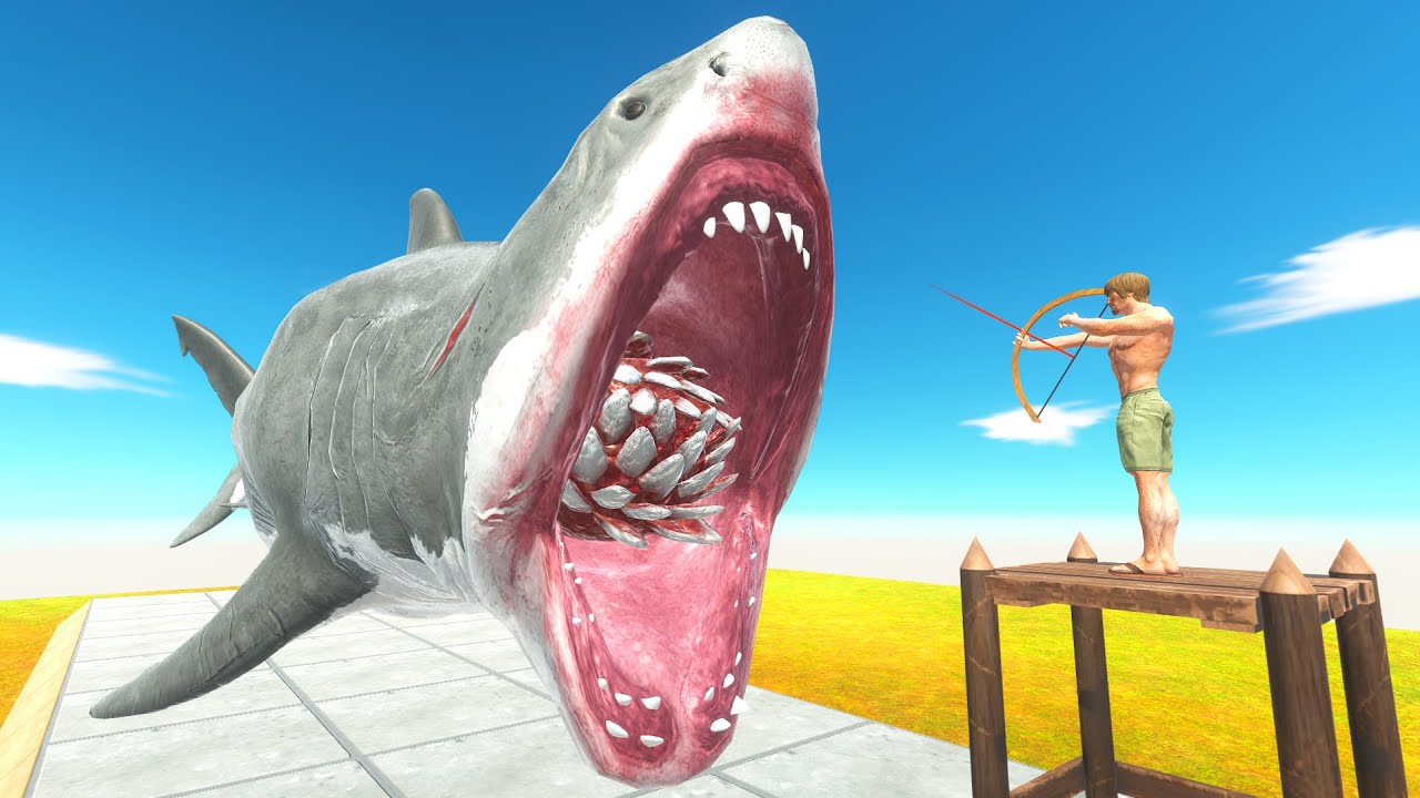 Archer One Hit Kill Giants - Animal Revolt Battle Simulator