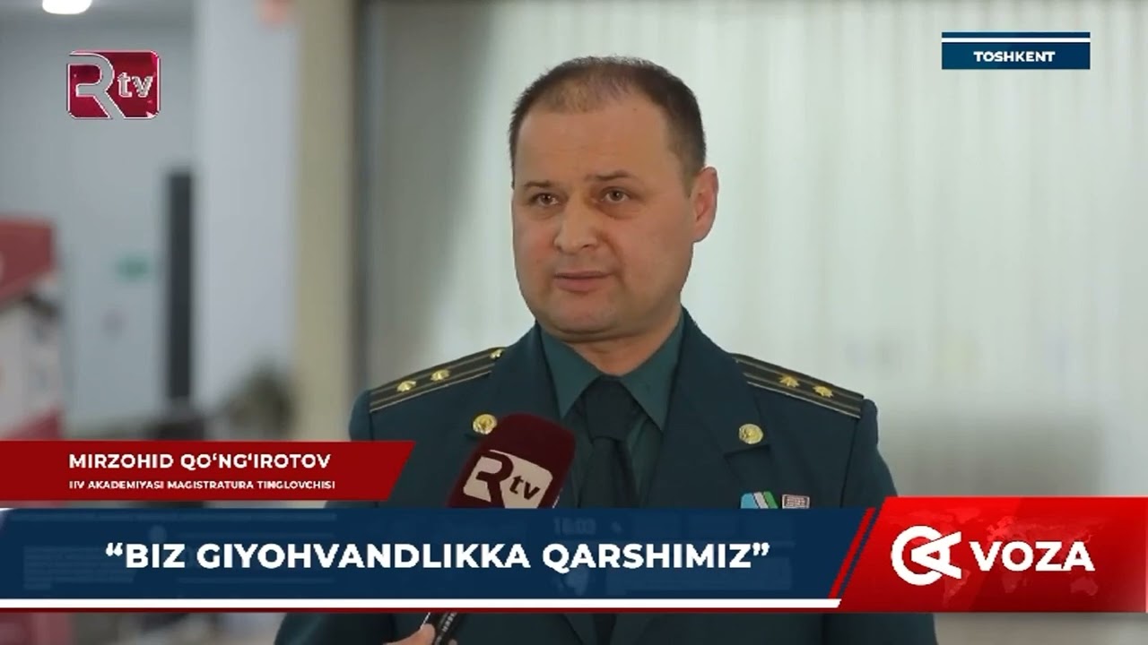 “Biz giyohvandlikka qarshimiz“ (Toshkent)