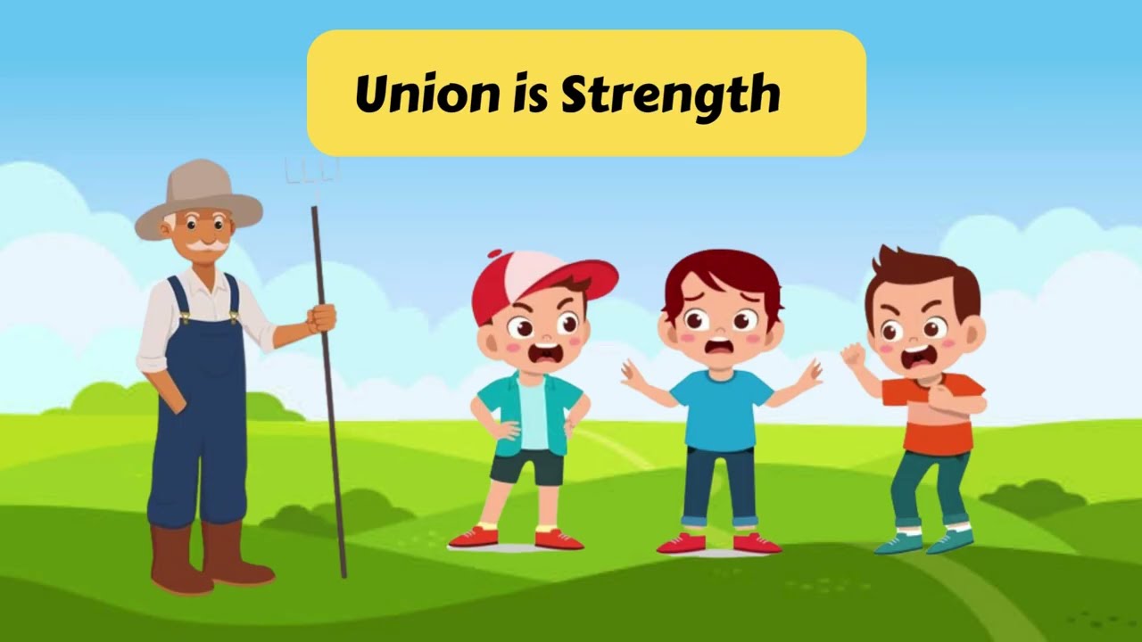 Union is Strength I Moral Stories I Short Stories |  Moral Stories in English For Children