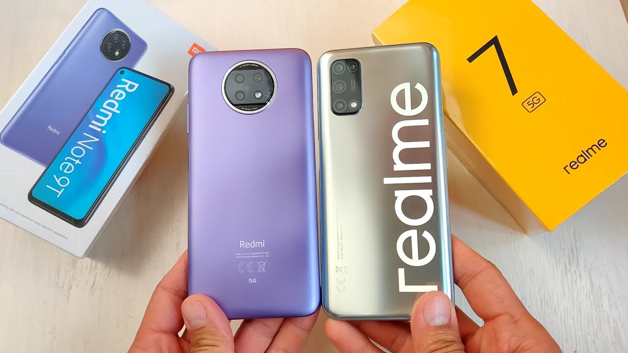 Dimensity 800U одно сердце на двоих! Realme 7 5G или Redmi Note 9T? В чем разница?