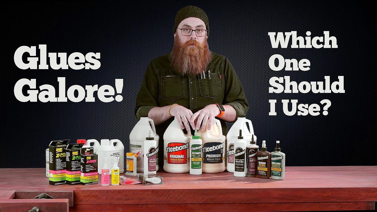 Glues Galore - Which One Should I Use?