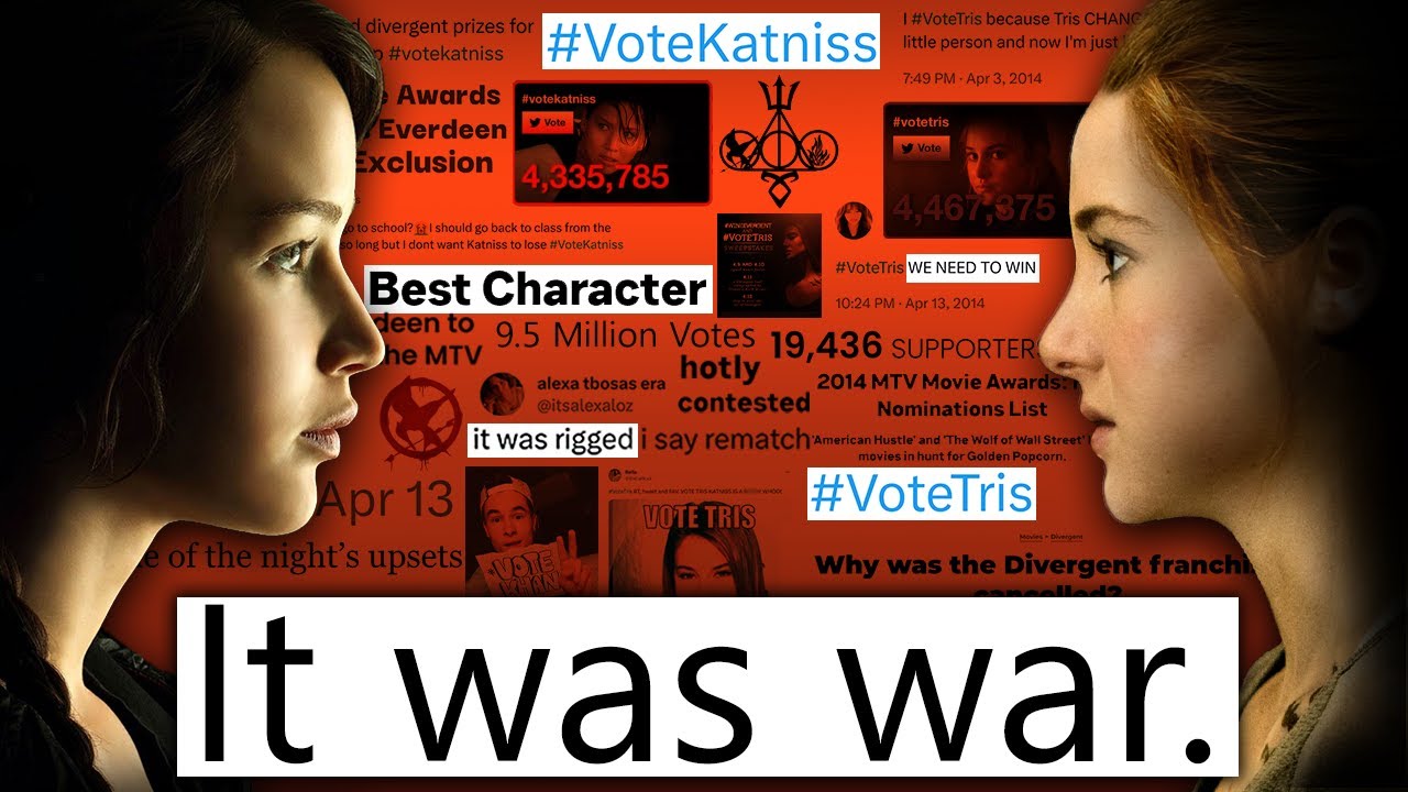 Великая война фандомов 2014 года: возвращаясь к противостоянию #VoteKatniss и #VoteTris