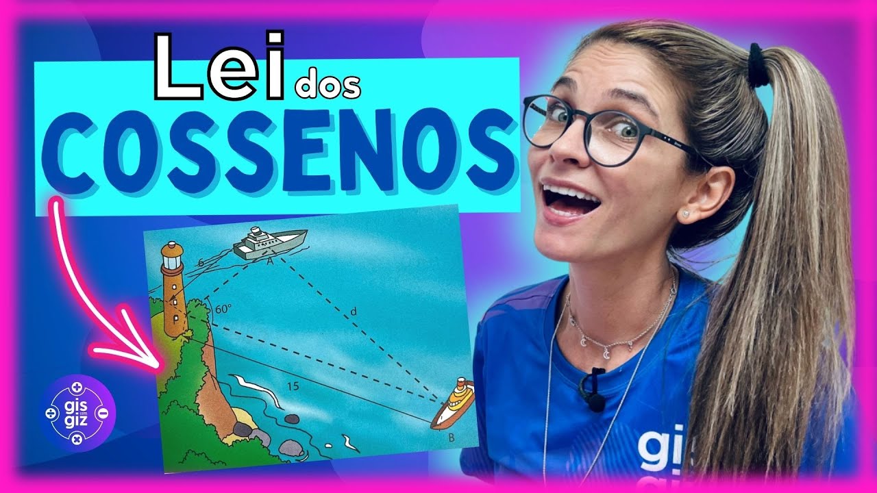 LEI DOS COSSENOS | F&oacute;rmula e resolu&ccedil;&atilde;o de exerc&iacute;cios