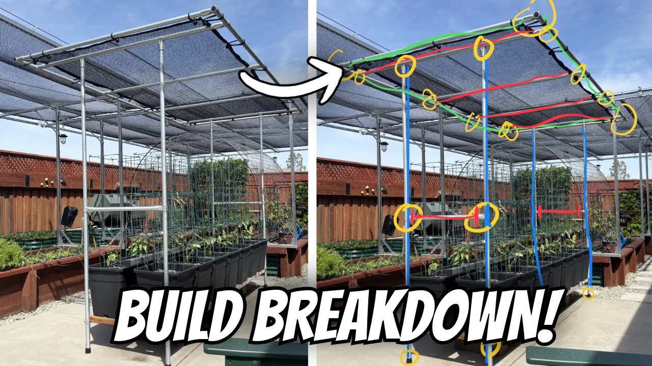 Protect Your Garden With This DIY Plant Shade!