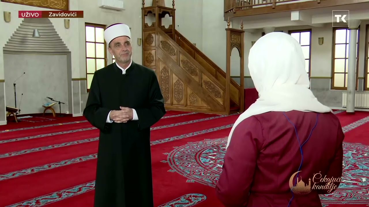 RAMAZANSKI ZIJARETI  I Izet ef. Čamdžić, glavni imam MIZ Zavidovići