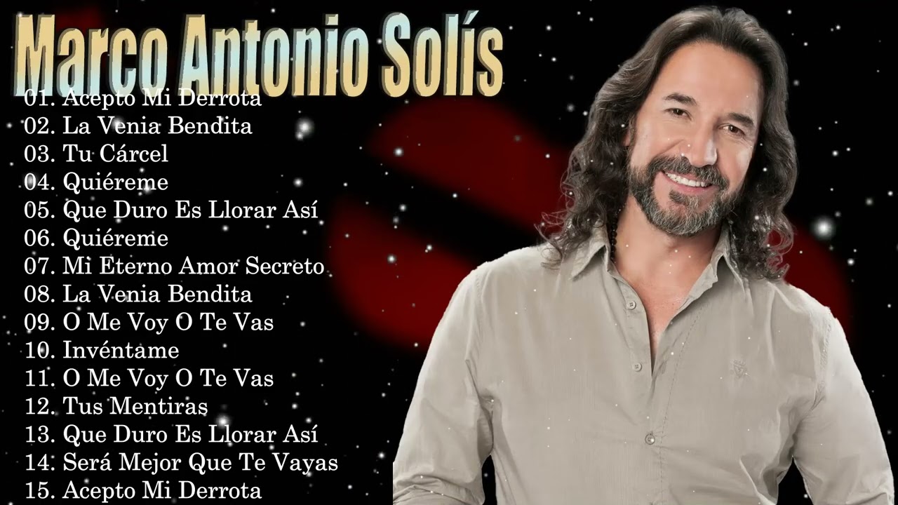 Best Of Marco Antonio Solís 2026 - 15 Temas Más Escuchados | Invéntame Y Regional Mexicano Hits