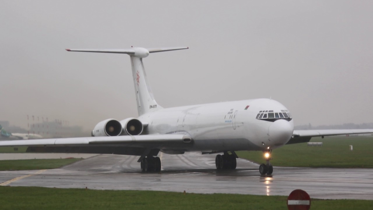 RADA Air IL62 Ostend Airport 9th Nov 2016
