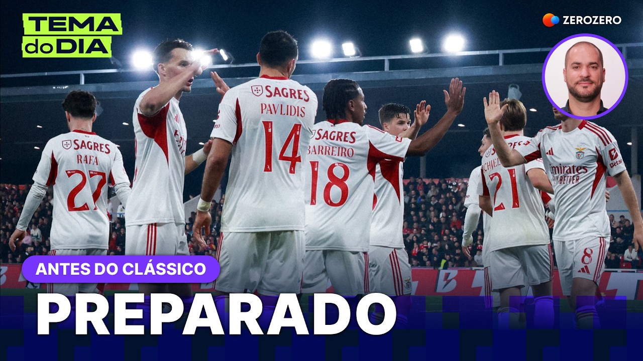 A vitória do Benfica em Barcelos em cinco pontos | TEMA DO DIA