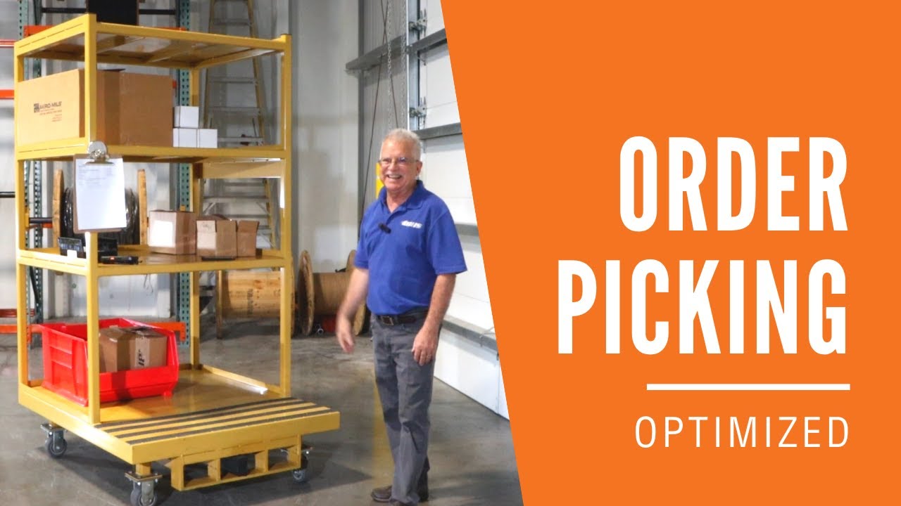 Order Picking Cart | Material Handling Minute