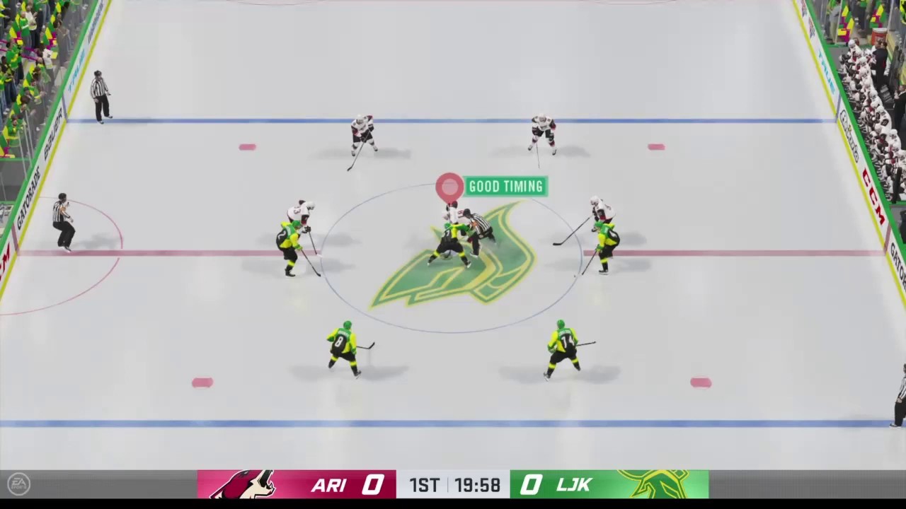 NHL 20 big hits