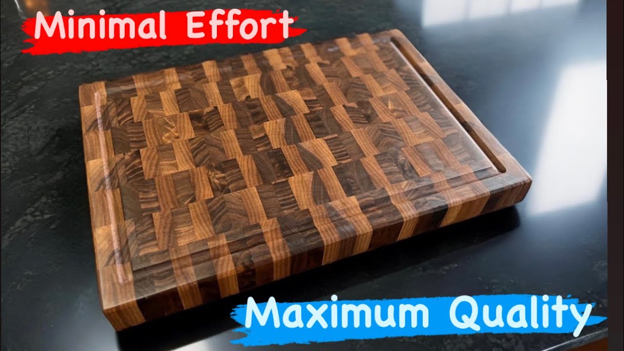 DIY High-Value Cutting Board Build for Woodworking Enthusiasts