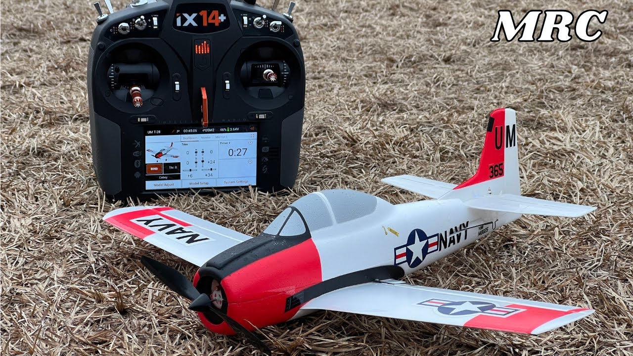 Flying a Brand New ParkZone UM T-28 Trojan in 2025!