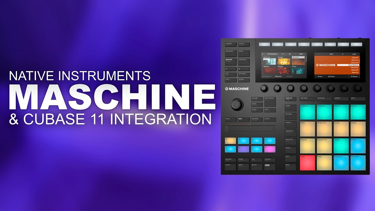 Maschine & Cubase 11 Workflow