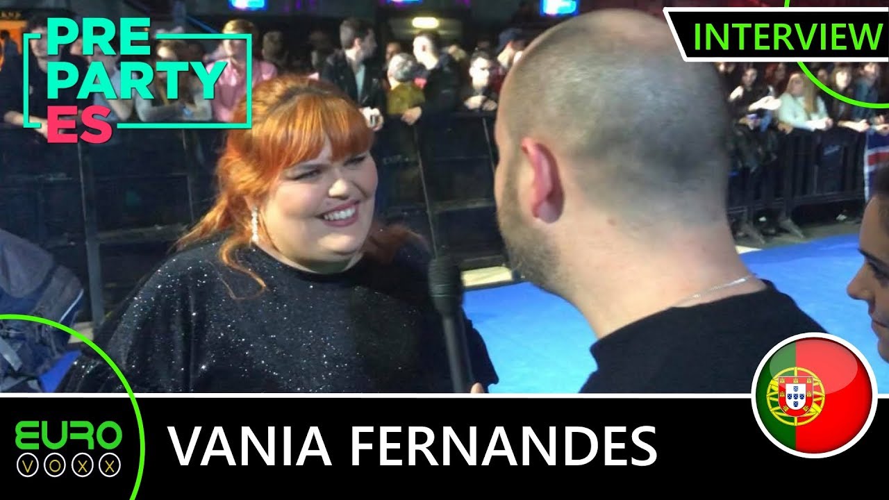 VANIA FERNANDES INTERVIEW (PORTUGAL EUROVISION 2008) | ES Pre-Party Madrid 2019