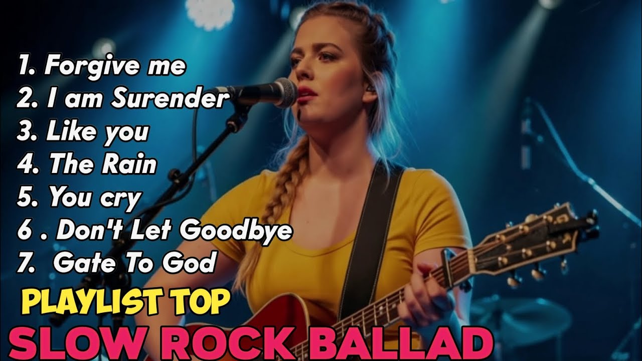 SLOW ROCK BALLADS -FORGIVE ME - ROMANTIC SONG 80an ||Liric Video