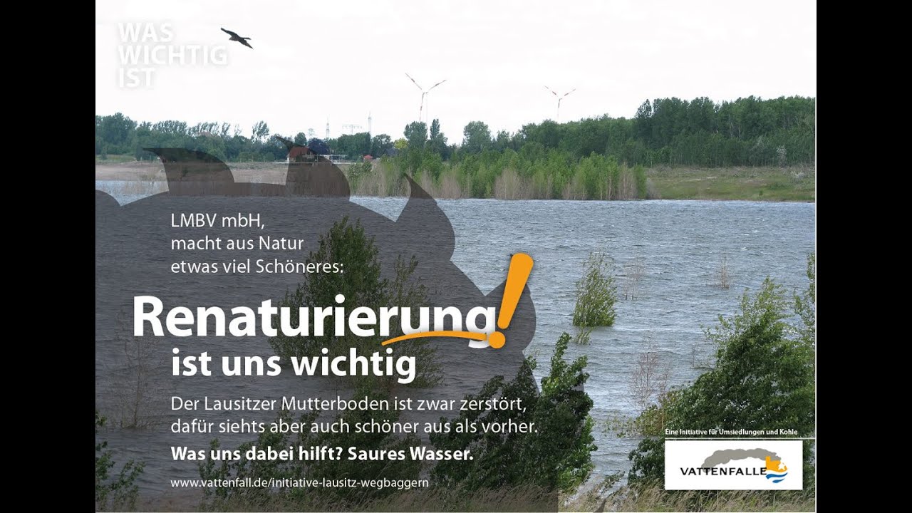 Lausitzer Seenlandschaft (ehemaliger Braunkohle-Tagebau)