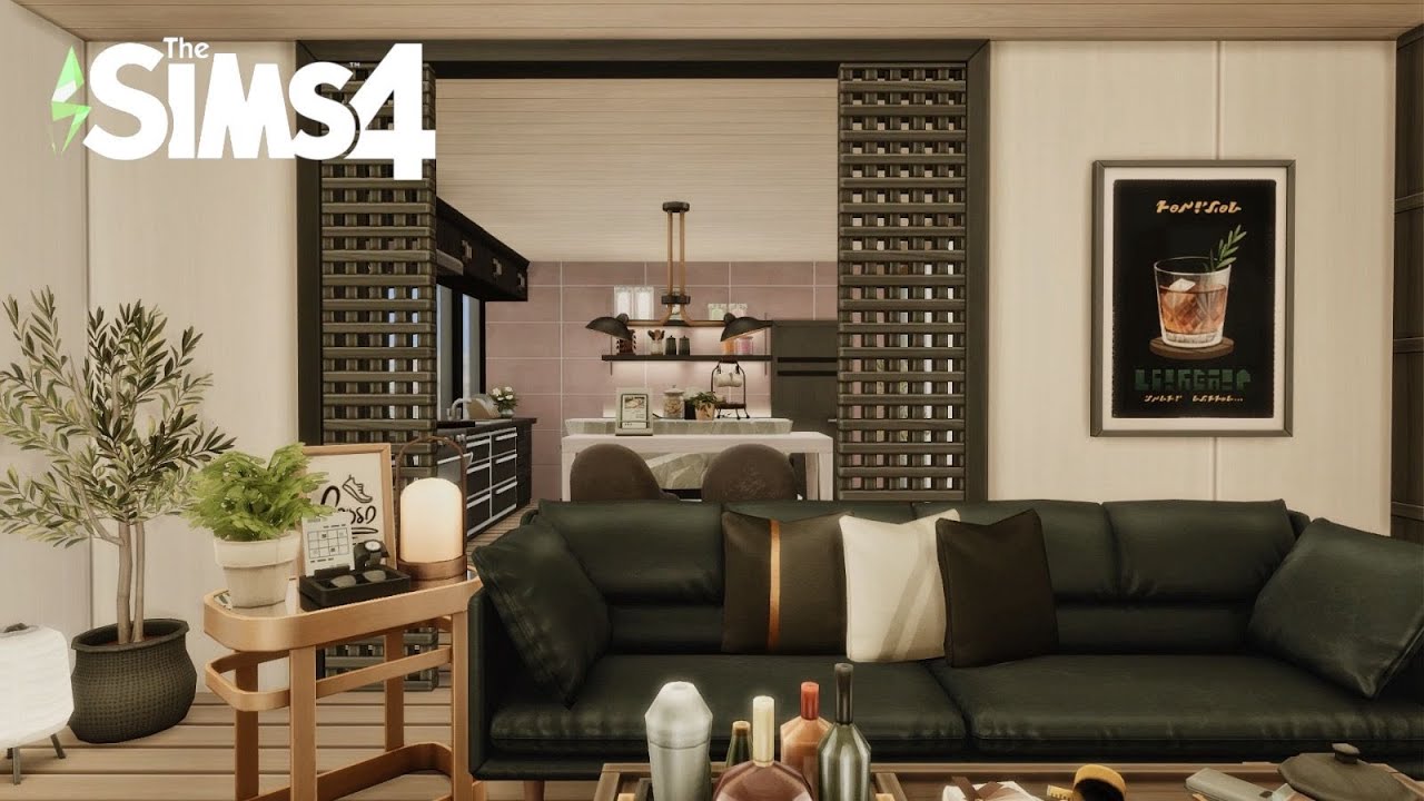 Small Penthouse✨| NoCC | ASMR Speedbuild | The Sims 4