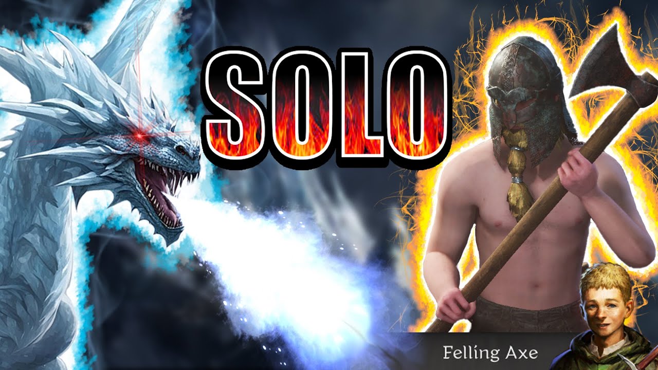 HOW FAST CAN YOU SOLO ICE WYVERN WITH A BARBARIAN on SQUIRE GEAR? Dark and Darker