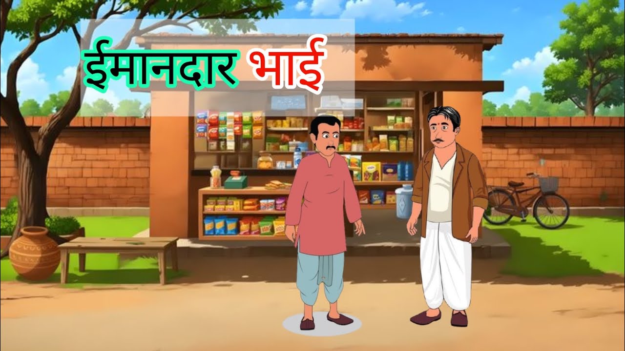 Imandar bhai | ईमानदार भाई  ki kahani | Hind kahaniya | moral story | ईमानदार भाई ki moral story ||