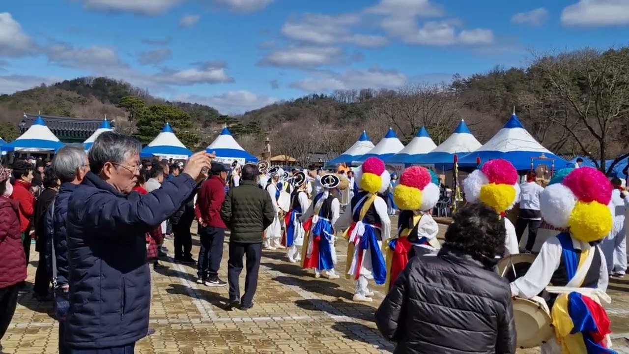 영주시 #순흥면 #순흥초군청 #민속축제 성북 성하 #줄다리기 선비촌 광장 주차장 #정월대보름행사 