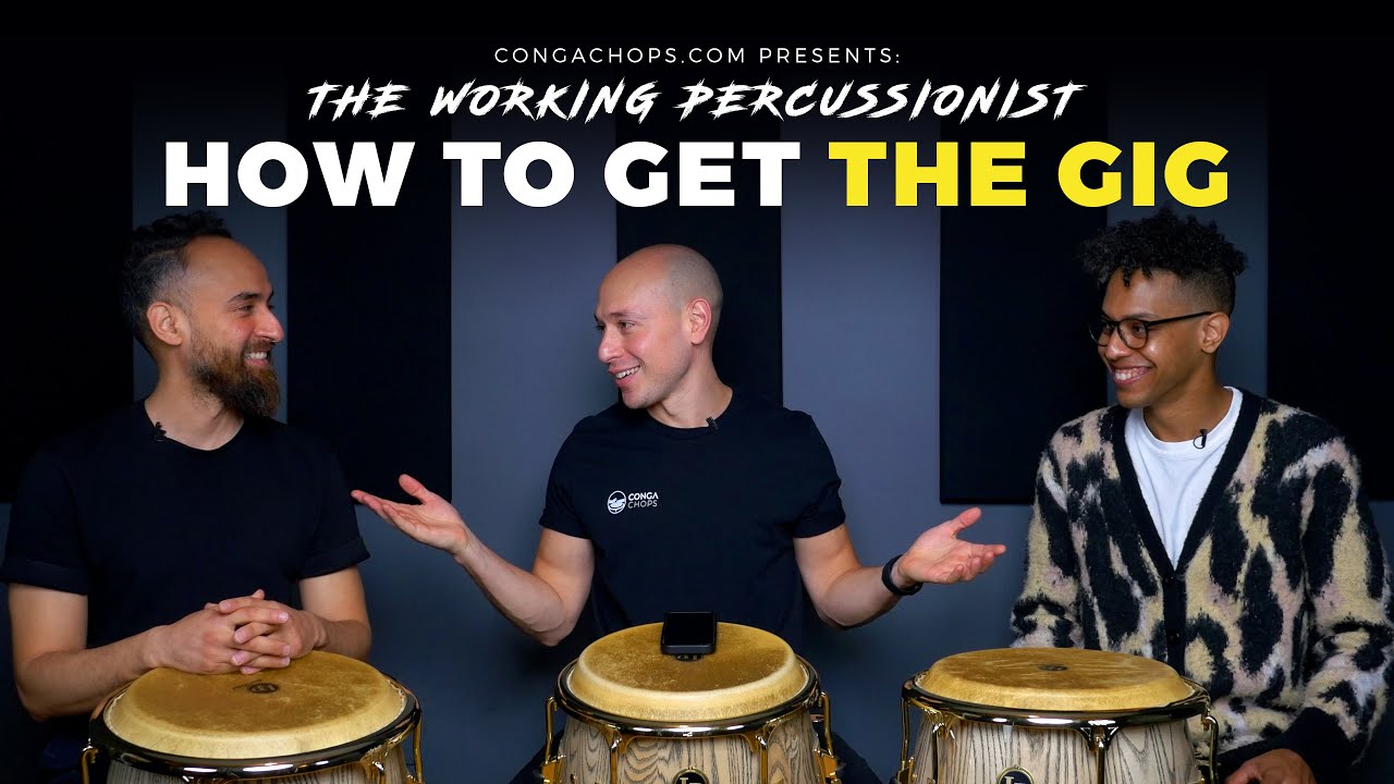 The Working Percussionist Podcast | Episode 1 - How to Get the Gig | CongaChops.com