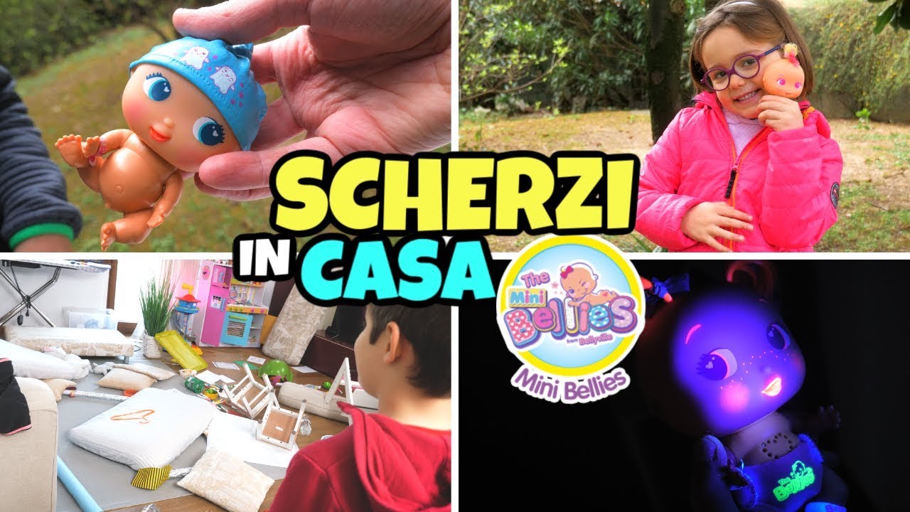 GLI SCHERZI DEI MINI BELLIES ci hanno disordinato CASA GBR