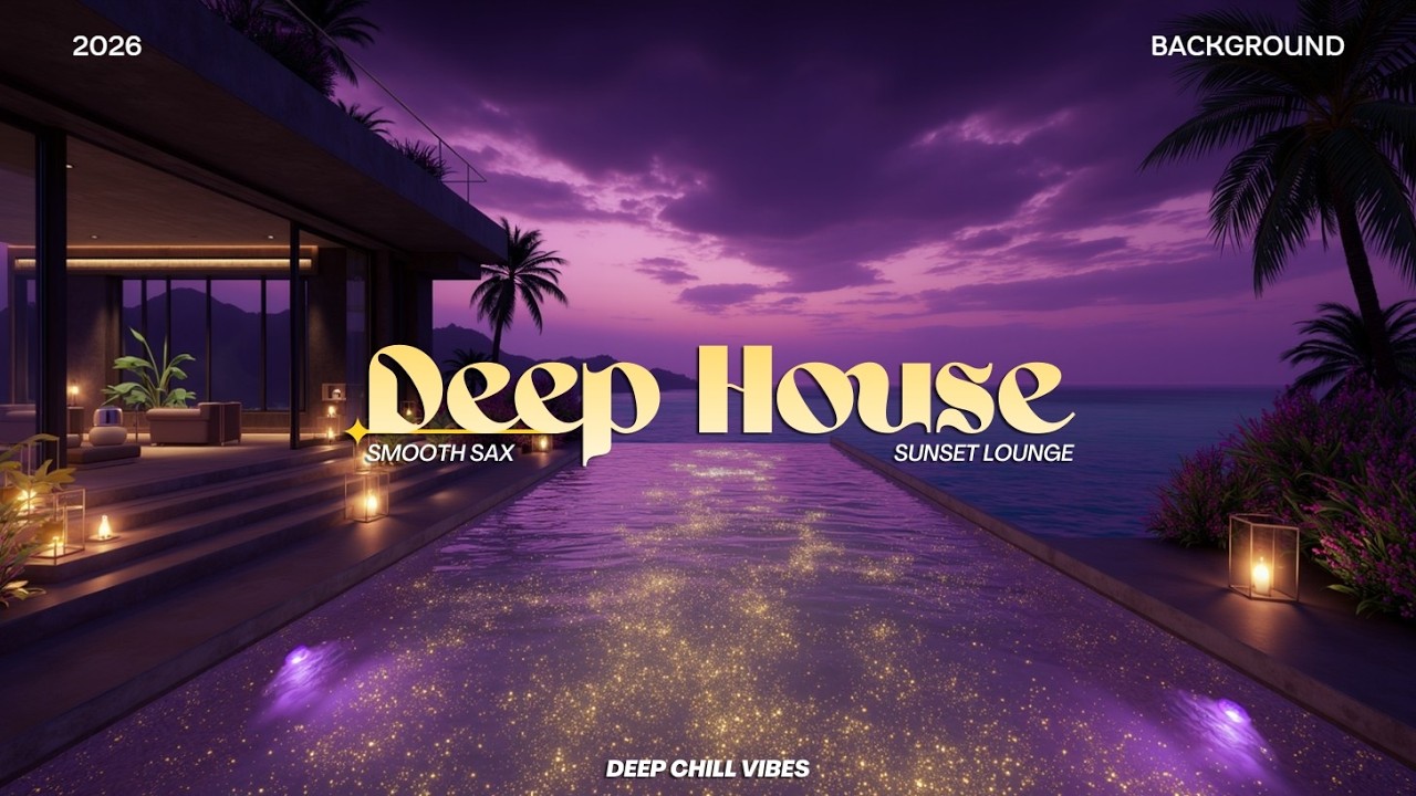 Deep House Mix 2026: Плавный саксофон, лаунж на закате, атмосфера Ибицы