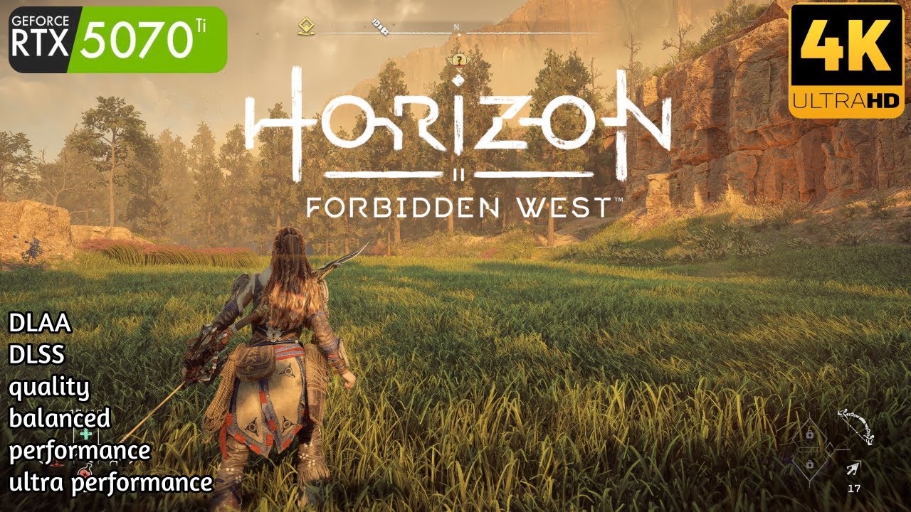 Horizon forbidden west | RTX 5070ti | 4k | benchmarks