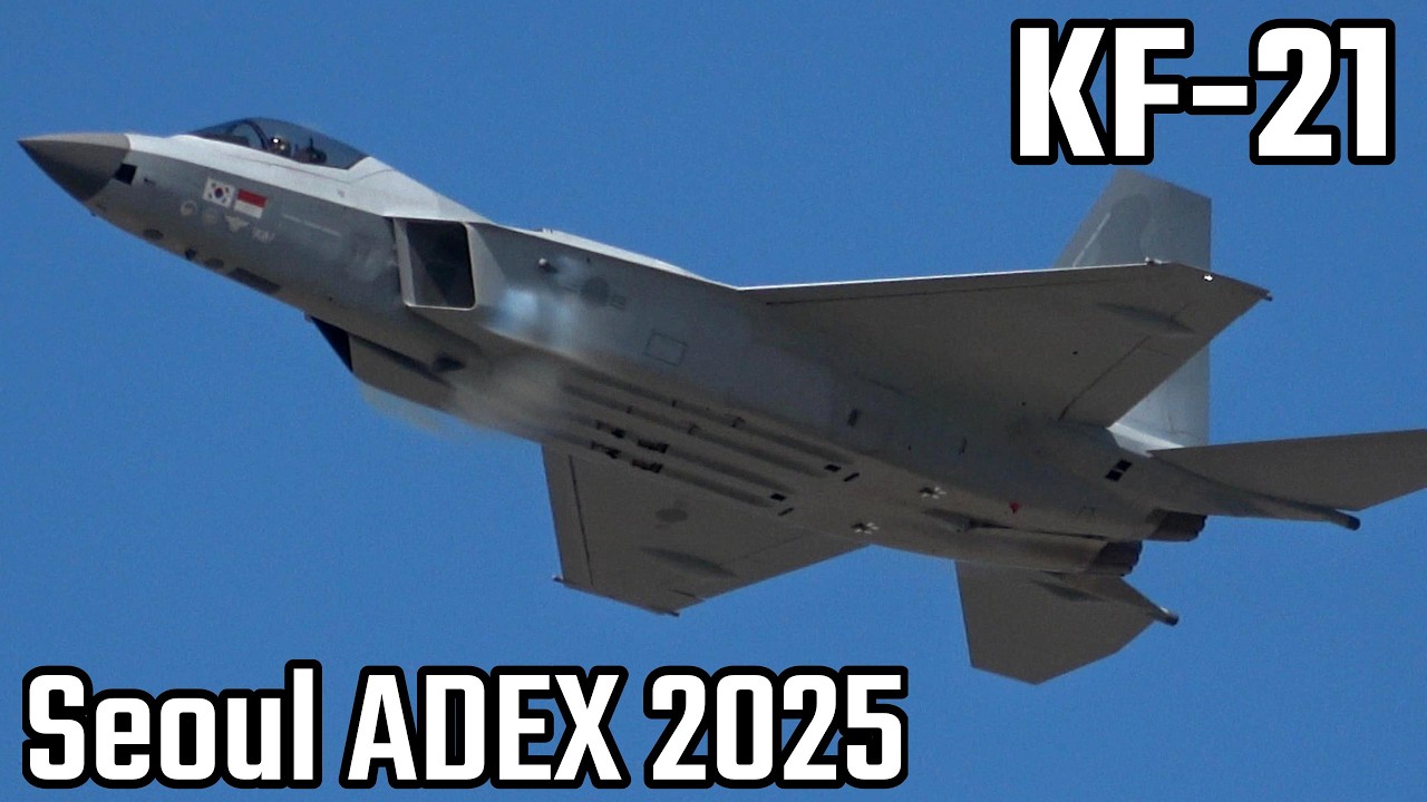 Seoul ADEX 2025 KF-21 보라매 Boramae Demo Flight