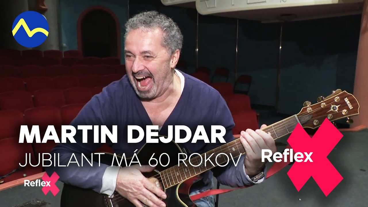 Martin Dejdar - známy český herec oslavuje 60 rokov | Reflex