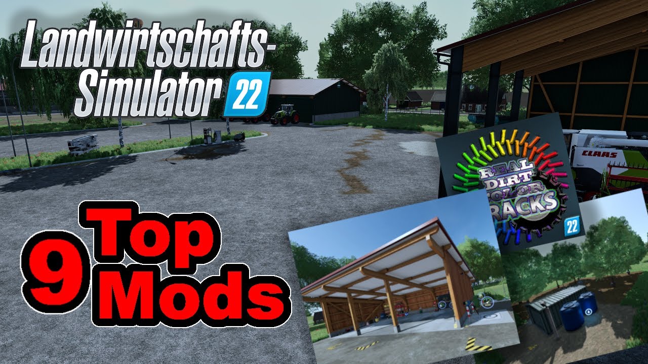 LS22 Top Mods - Plantage, Gebäude, Deko, Map Mecklenburgische Seenplatte & Scripte