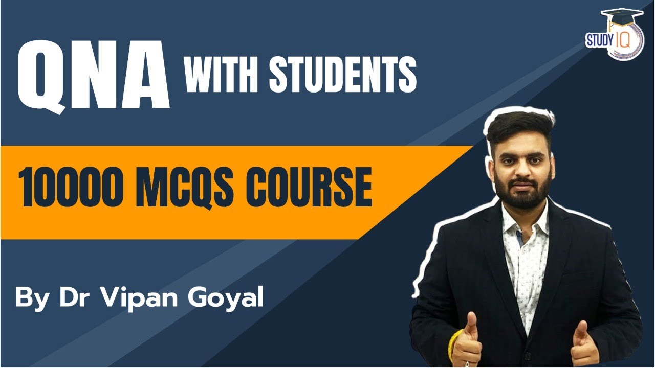 10000 MCQs course l QNA with Dr Vipan Goyal l Live Doubt Session