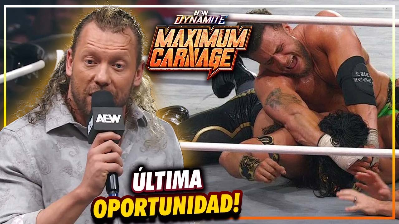 MJF PONE A DORMIR A BANDIDO | AEW DYNAMITE MAXIMUM CARNAGE 14 de Enero 2026 Resumen / Review