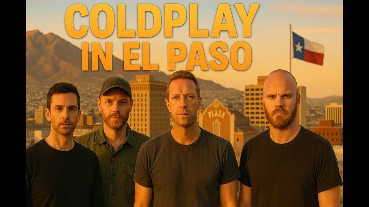 Coldplay - El Paso, TX: Something Just Like This, My Universe, Sky Full of Stars