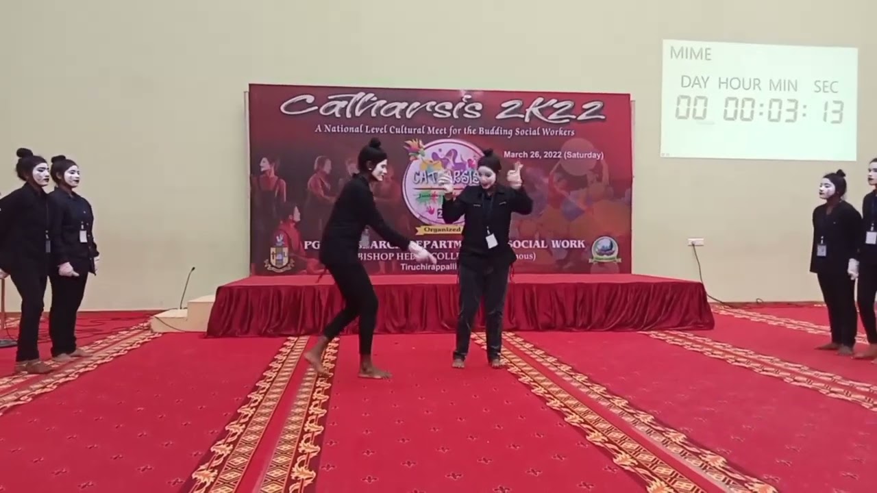 Mime - Cyber Crime ( RUMMY) | From Holycross college -Ngl | CATHARSIS - Bishop Heber College, Trichy