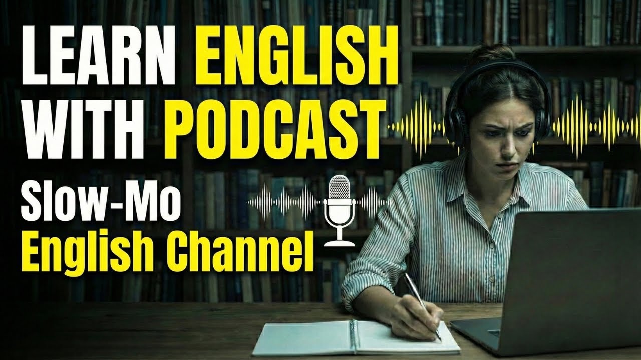 Learn English With Podcast | Slow-Mo English Listening & Fluency Practice