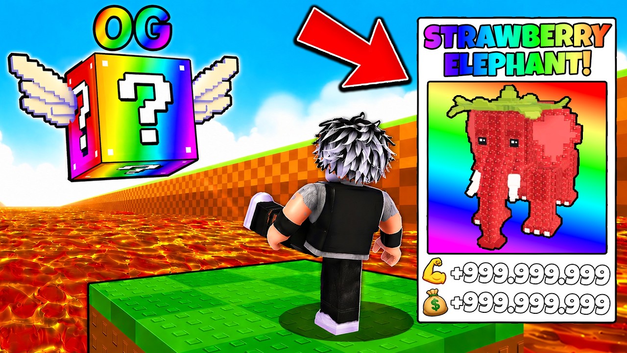 ODBLOKOWAŁEM OSTATNIĄ MAPĘ I ZDOBYŁEM OG BRAINROTY W KICK A LUCKY BLOCK! Roblox