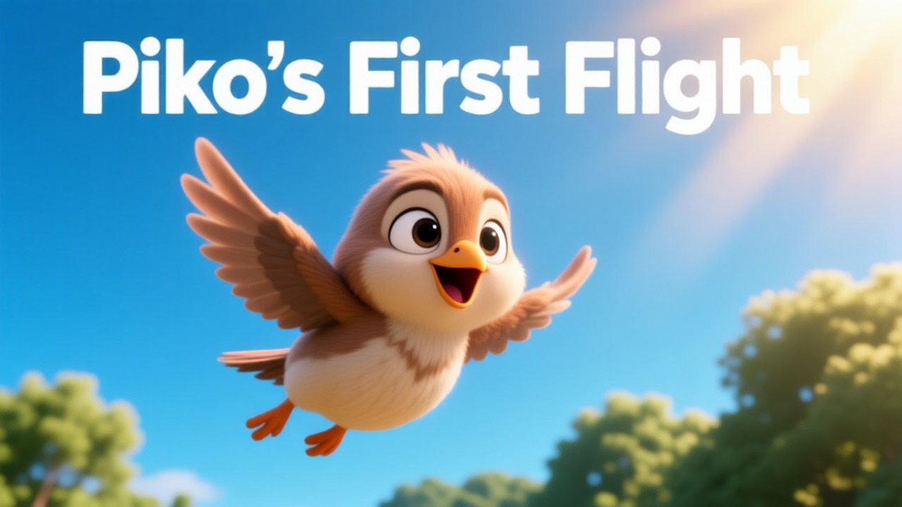 Piko's First Flight: A Moral and Bedtime Story