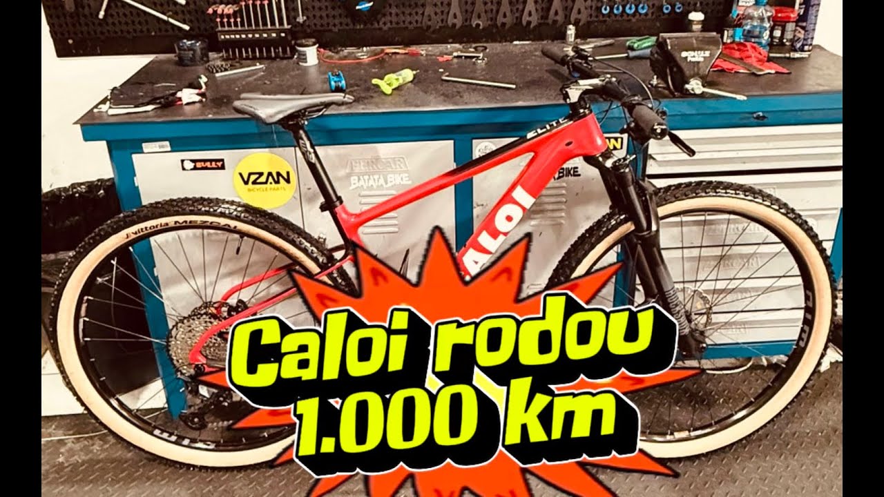 Rodei 1.000 km com a Caloi Elite | Review real sem filtro