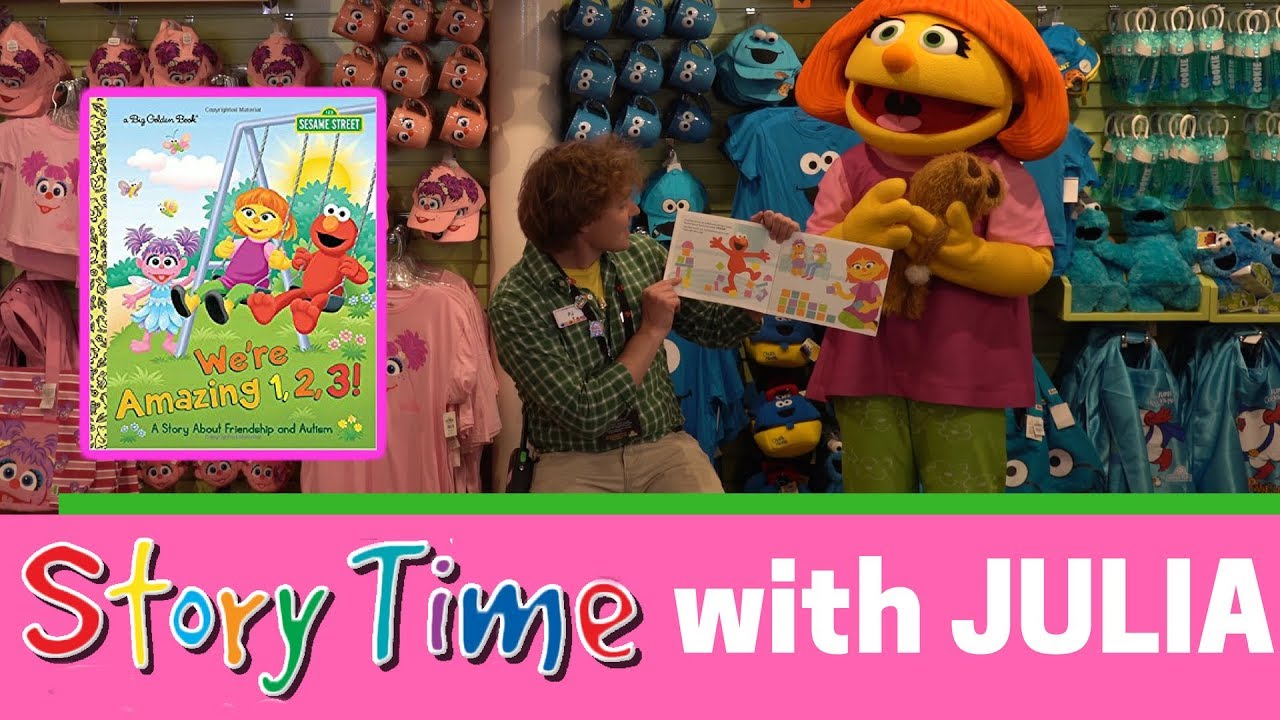 Sesame Street Meet Julia | Sesame Place Story Time