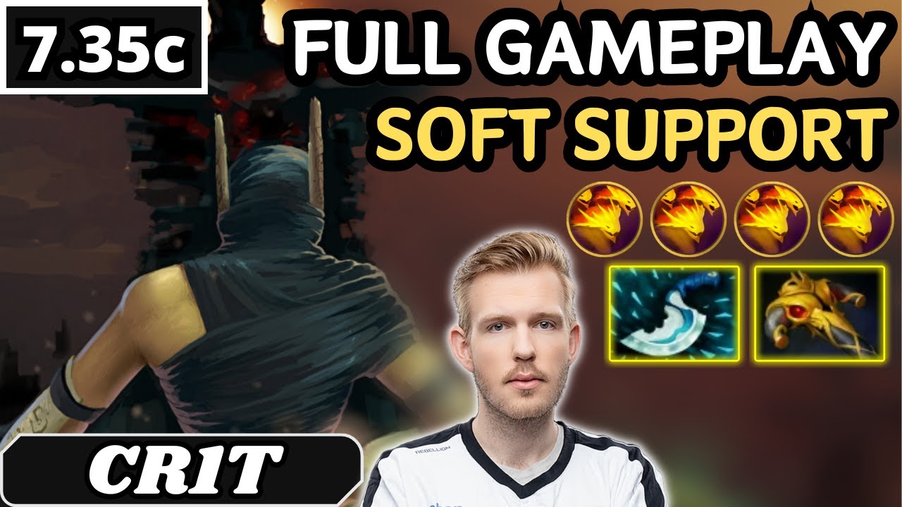 7.35c - Cr1t SHADOW SHAMAN Soft Support Gameplay 22 ASSISTS - Dota 2 Full Match Gameplay