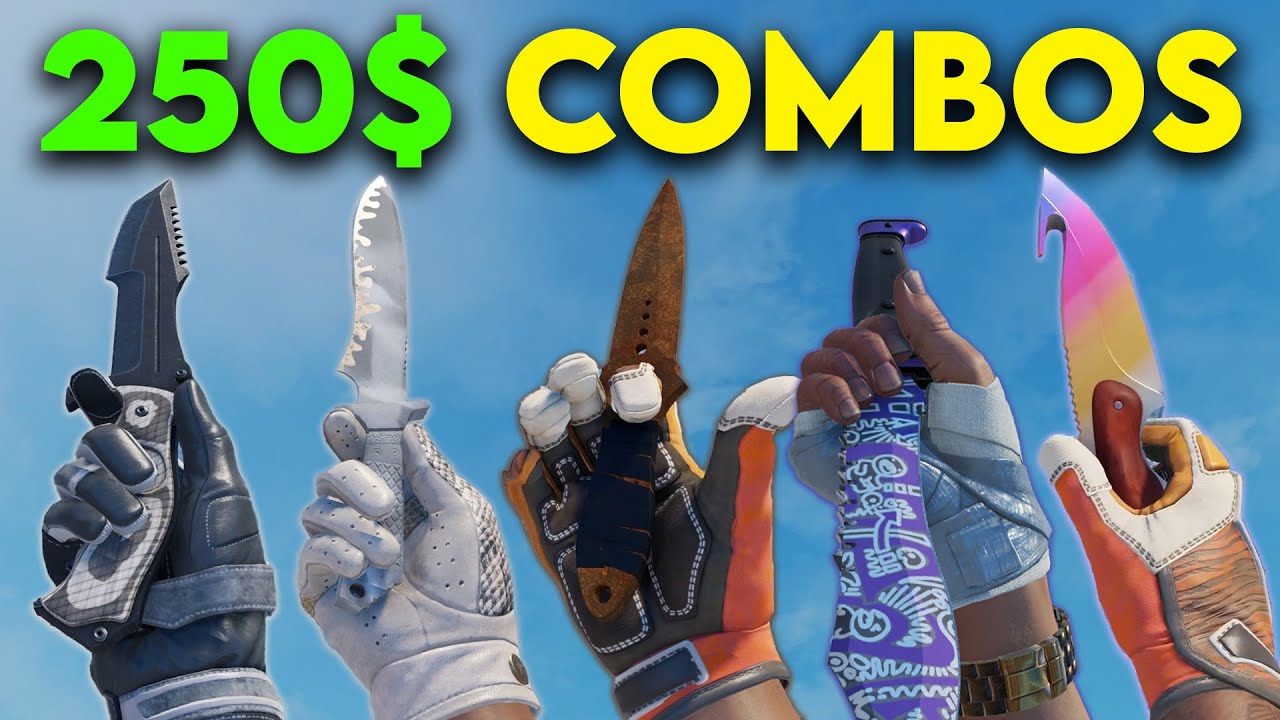 Best Cheap Knife and Glove Combos for Under $250! (AFTER CRASH)