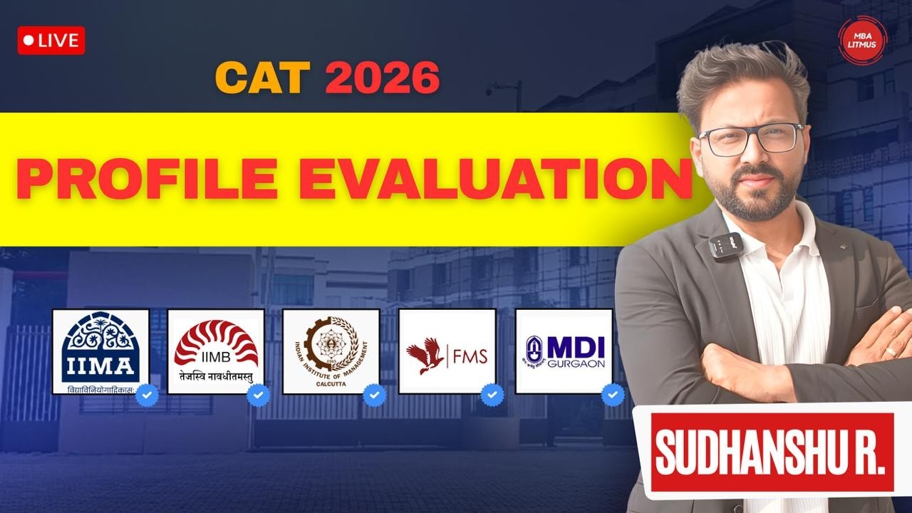 CAT 2026 Profile Evaluation 🔥 What Percentile Do YOU Actually Need for IIM BLACKI FMS IITs ?