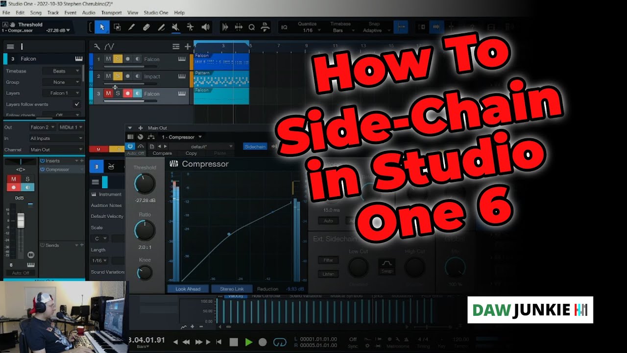 How to Do Side-Chaining in Presonus Studio One 6